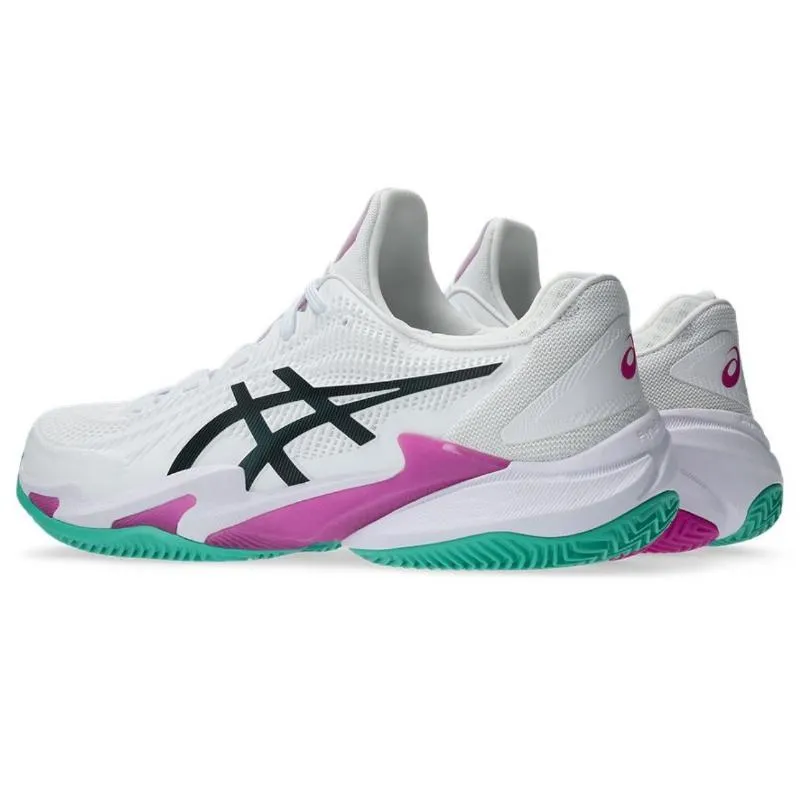 Tênis Sakura Asics Court FF 3 Clay White Pink