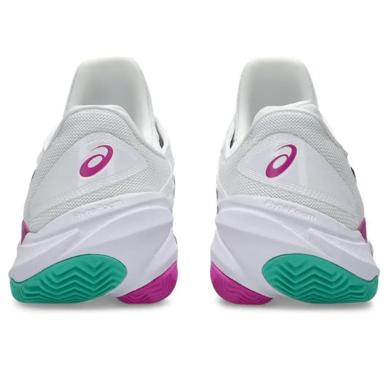 Tênis Sakura Asics Court FF 3 Clay White Pink