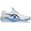 Zapatillas de Padel Asics Court FF 3 Novak Clay Blanco Azul Tuna