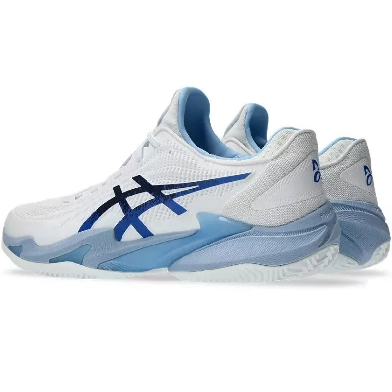 Zapatillas de Padel Asics Court FF 3 Novak Clay Blanco Azul Tuna