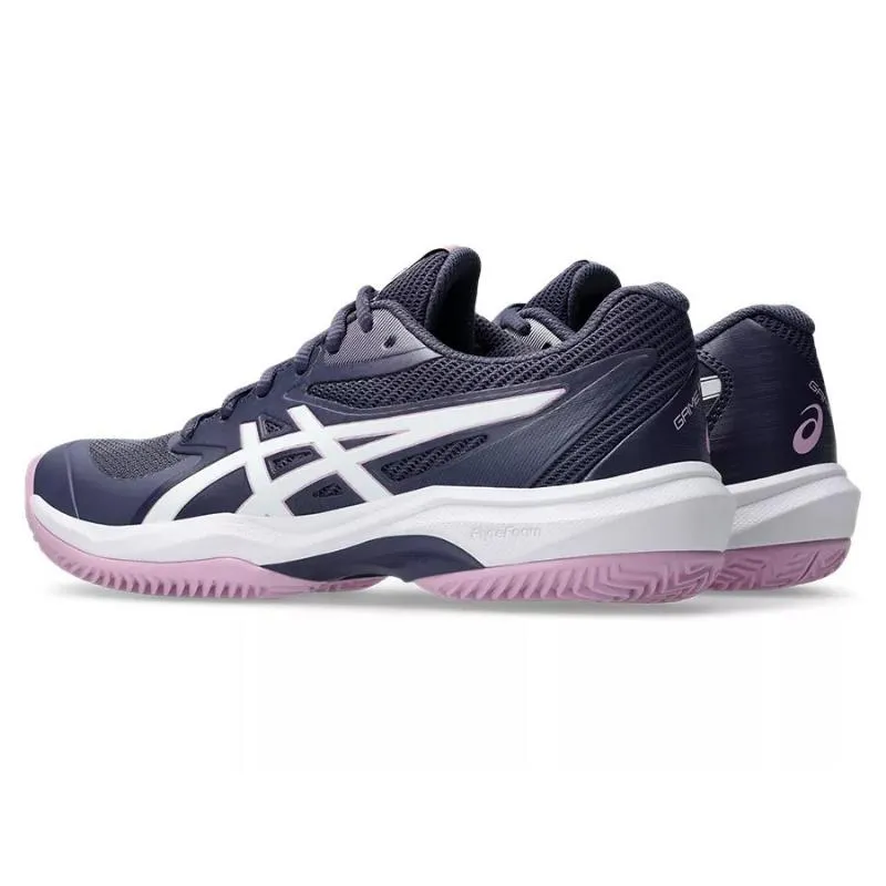 Tênis Asics Game FF Clay Blue Indigo White para Mulheres