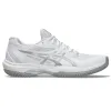 Tênis Asics Game FF Clay Branco Prata Feminino
