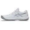 Tênis Asics Game FF Clay Branco Prata Feminino