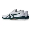 Tênis Asics Game FF Clay Branco Verde Saxão