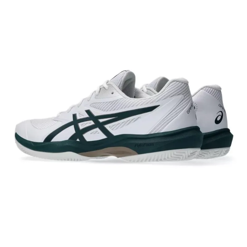 Tênis Asics Game FF Clay Branco Verde Saxão