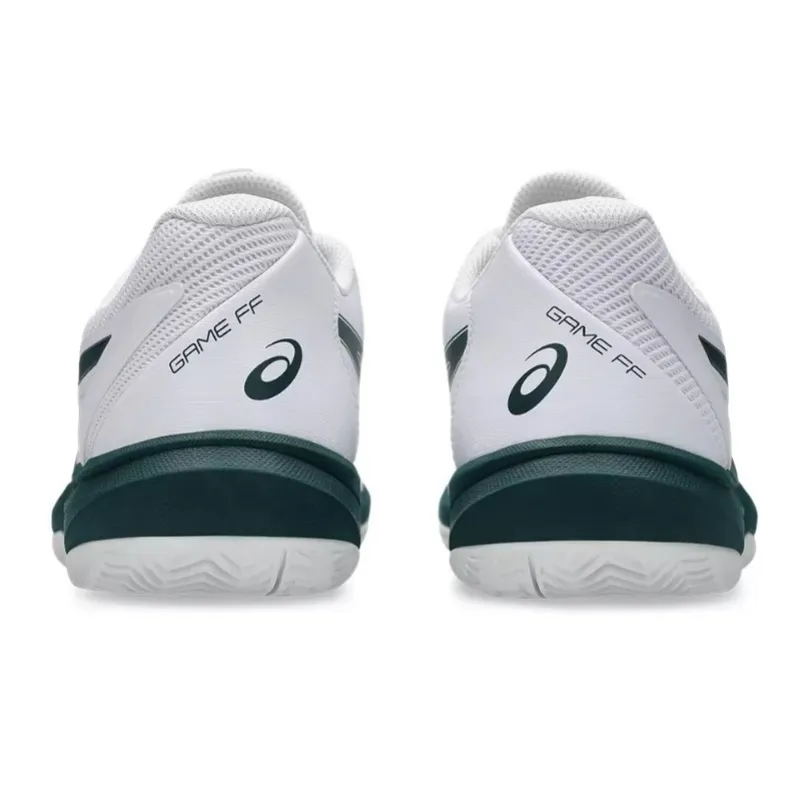 Tênis Asics Game FF Clay Branco Verde Saxão