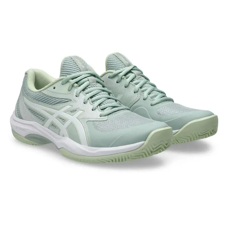 Tênis Asics Game FF Clay Lichen Verde Branco Feminino