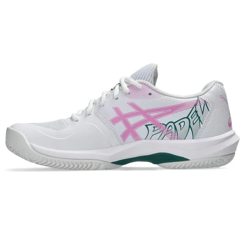 Asics Game FF Padel Tênis Brancos Rosa Bubblegum