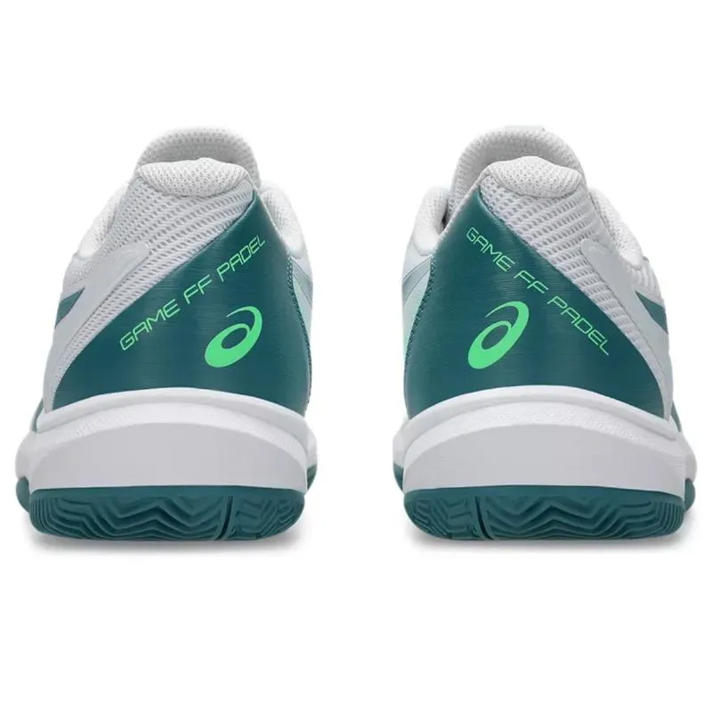 Tênis Asics Game FF Padel Branco Verde Claro