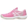 Asics Game FF Padel Baskets Rose Chewing-gum Blanches pour femmes