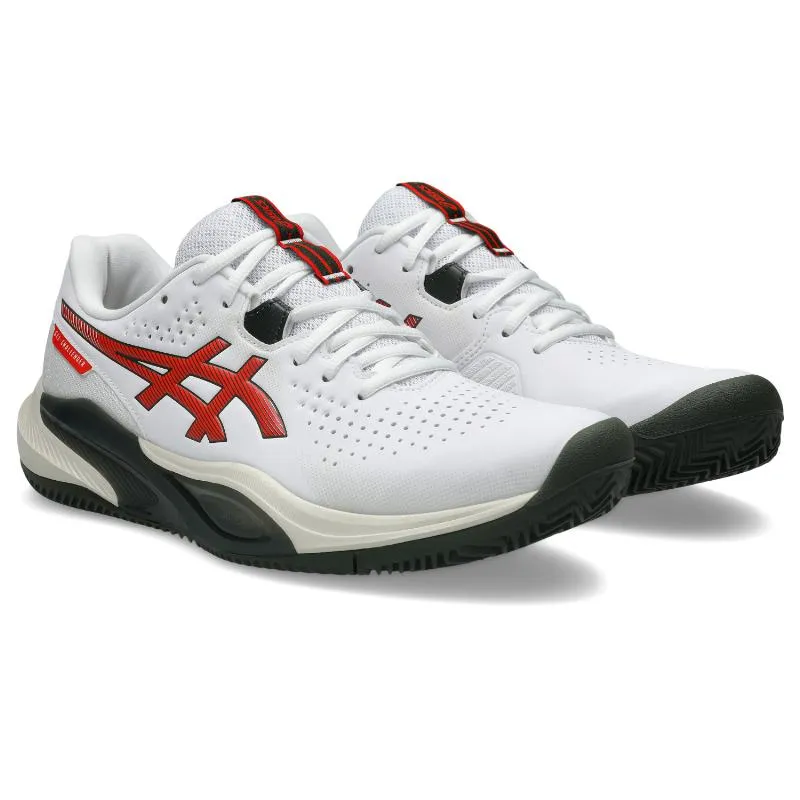 Tênis Asics Gel Challenger 15 Clay White Red