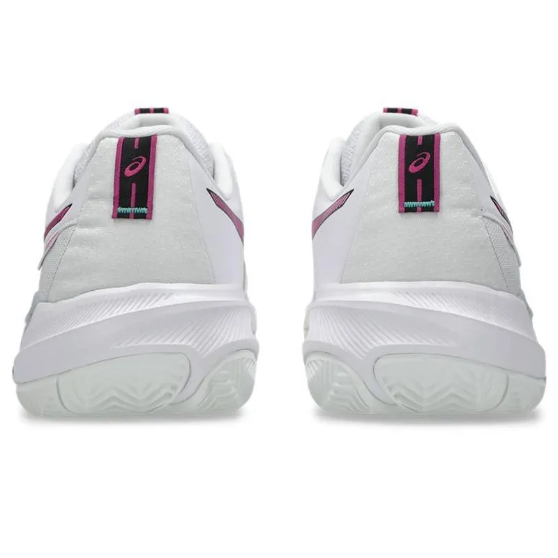 Tênis Sakura Asics Gel Challenger 15 Clay White Pink