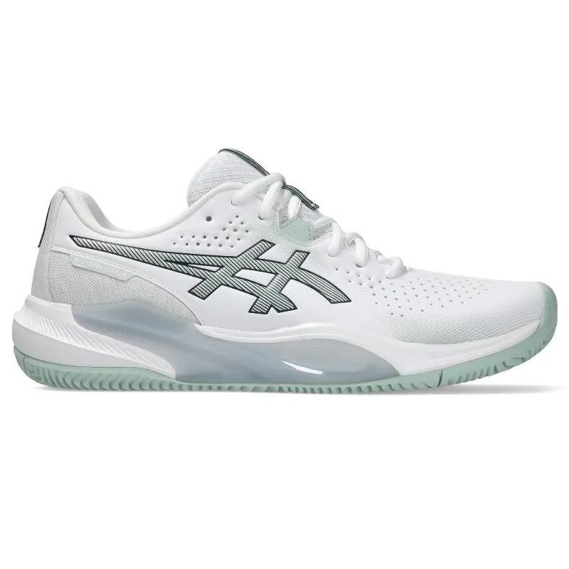 Tênis Asics Gel Challenger 15 Clay Branco Líquen Verde