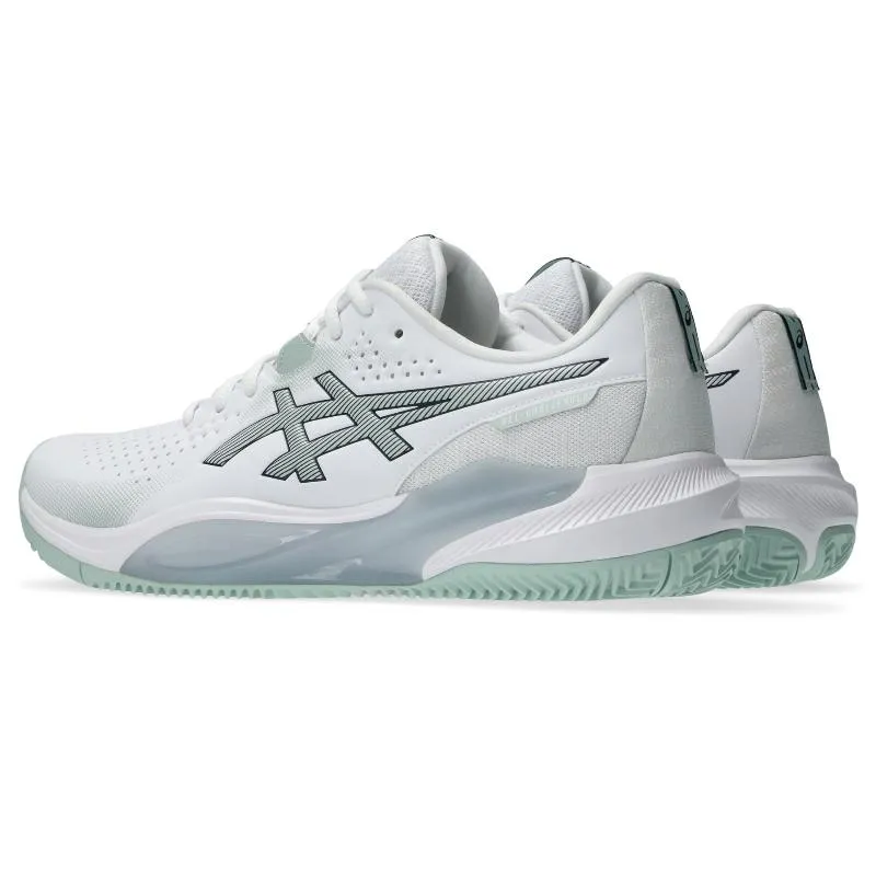 Tênis Asics Gel Challenger 15 Clay Branco Líquen Verde