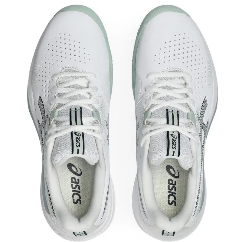 Tênis Asics Gel Challenger 15 Clay Branco Líquen Verde