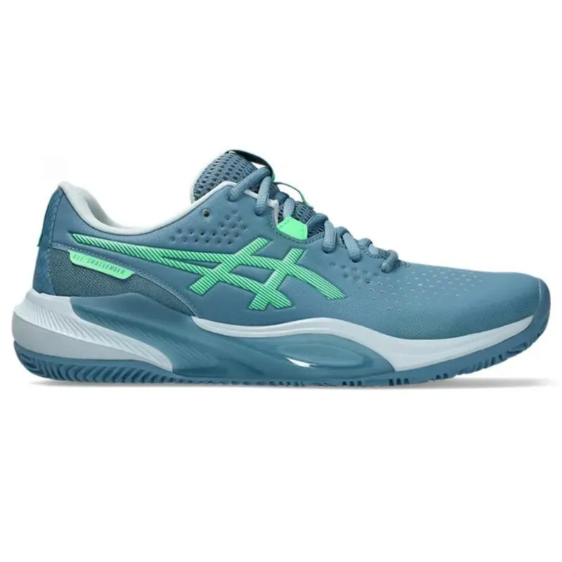 Tênis Asics Gel Challenger 15 Padel Azul-Verde