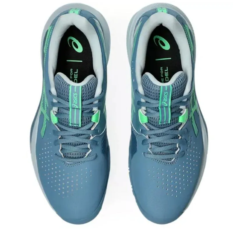Tênis Asics Gel Challenger 15 Padel Azul-Verde