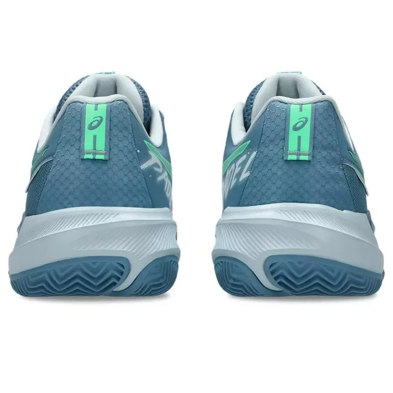 Tênis Asics Gel Challenger 15 Padel Azul-Verde