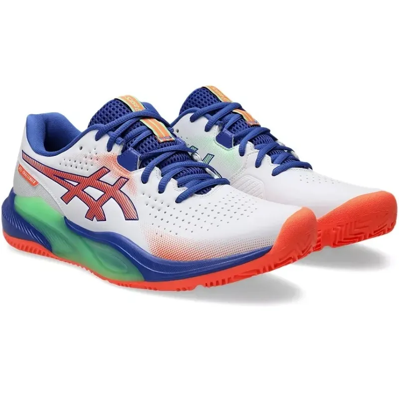 Tênis Asics Gel Challenger 15 Padel White Coral