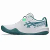 Tênis Asics Gel Challenger 15 Padel White Pine Green