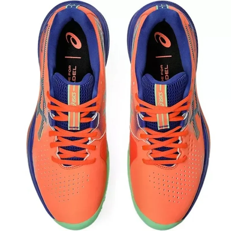 Tênis Asics Gel Challenger 15 Padel Coral Cobalt Blue
