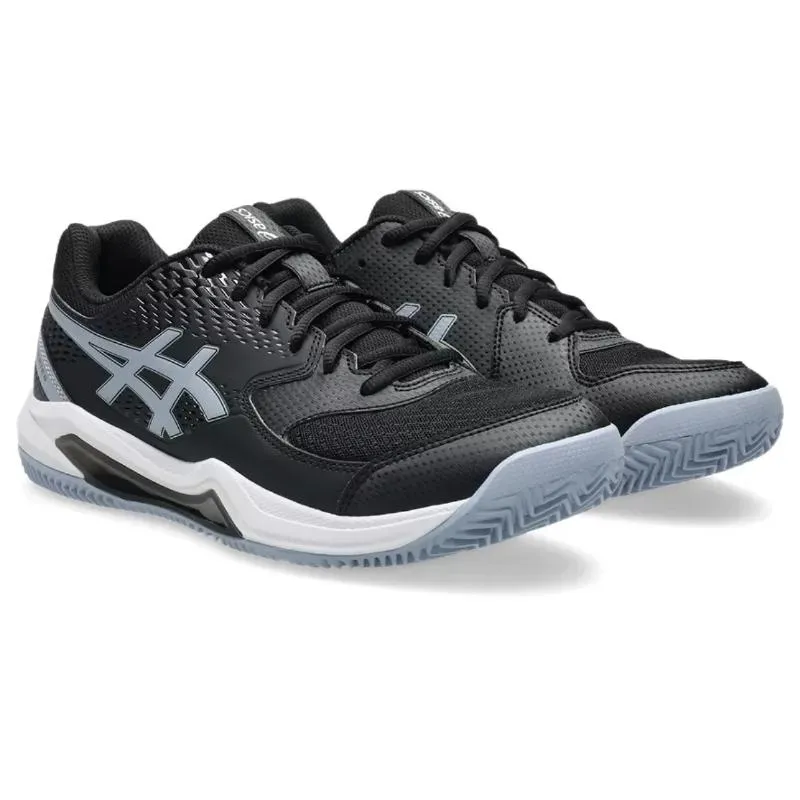 Tênis Asics Gel Dedicate 8 Clay Black Gray Gray Blue
