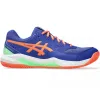 Tênis Asics Gel Dedicate 8 Padel Cobalt Blue Coral