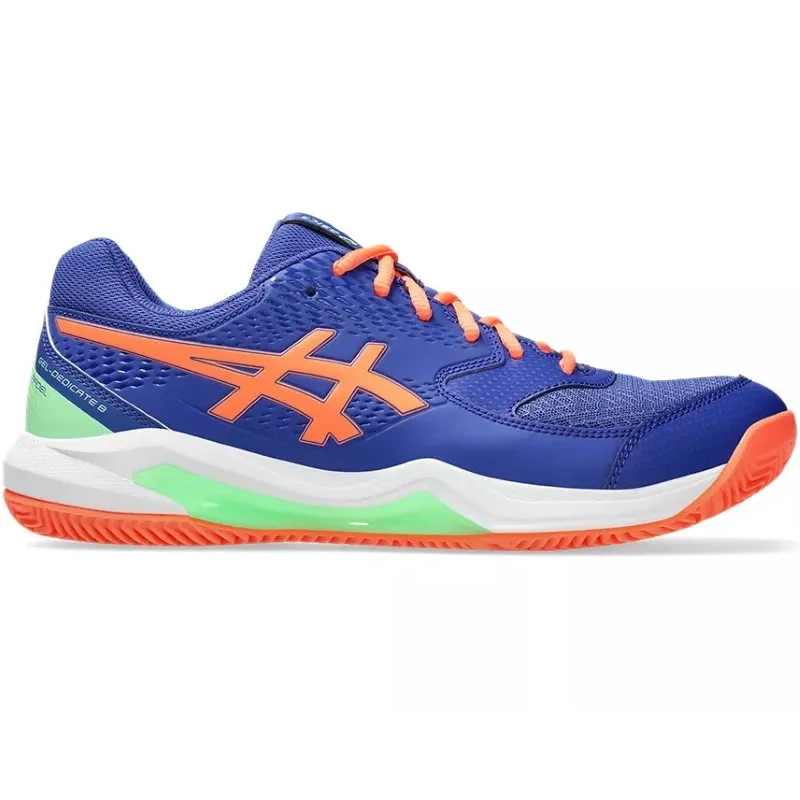 Tênis Asics Gel Dedicate 8 Padel Cobalt Blue Coral