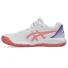 Tênis femininos Asics Gel Dedicate 8 Padel White Pink