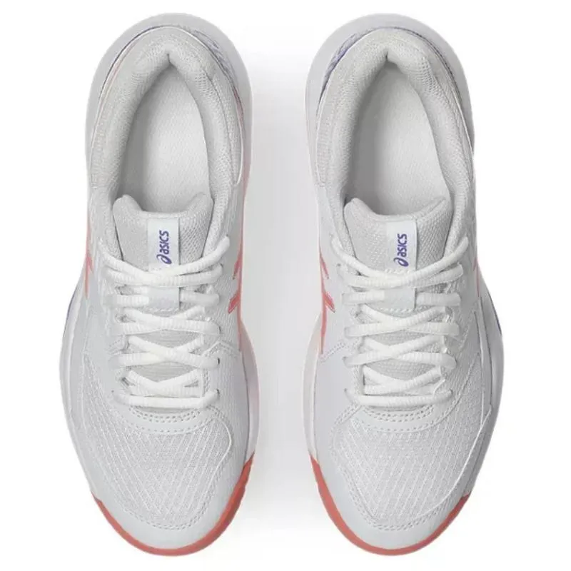 Tênis femininos Asics Gel Dedicate 8 Padel White Pink