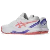 Tênis femininos Asics Gel Dedicate 8 Padel White Pink
