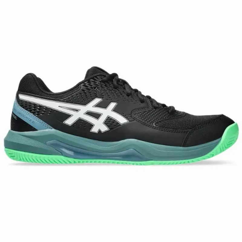 Tênis Asics Gel Dedicate 8 Padel Preto Verde