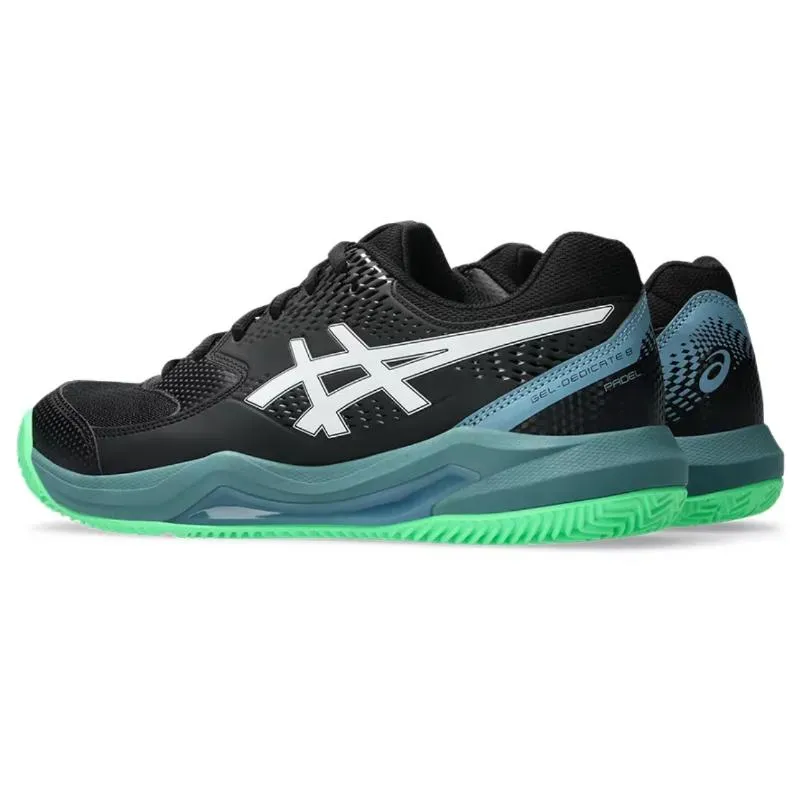 Tênis Asics Gel Dedicate 8 Padel Preto Verde