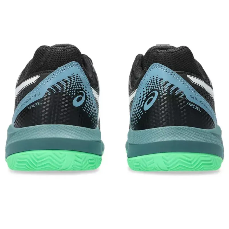 Tênis Asics Gel Dedicate 8 Padel Preto Verde