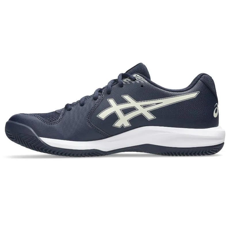 Asics Gel Dedicate 9 Clay Dark Blue Beige Sneakers