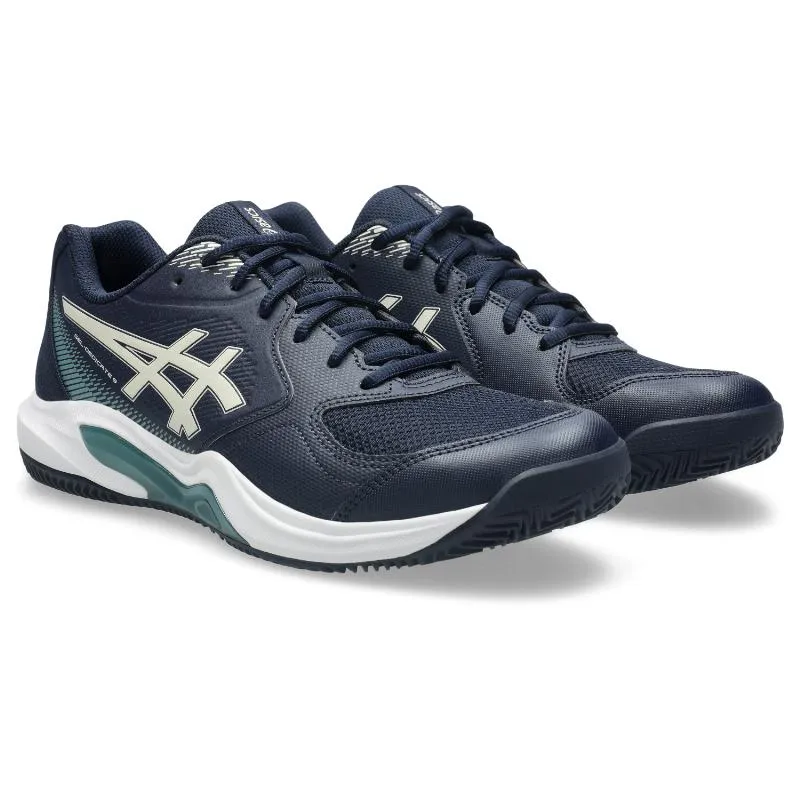 Asics Gel Dedicate 9 Clay Dark Blue Beige Sneakers