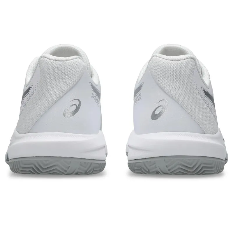 Asics Gel Dedicate 9 Padel White Gray baskets pour femmes