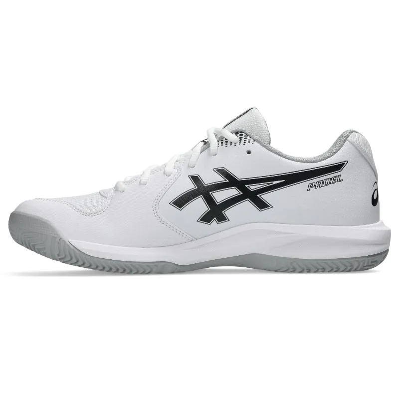 Tênis pretos Asics Gel Dedicate 9 Padel Brancos