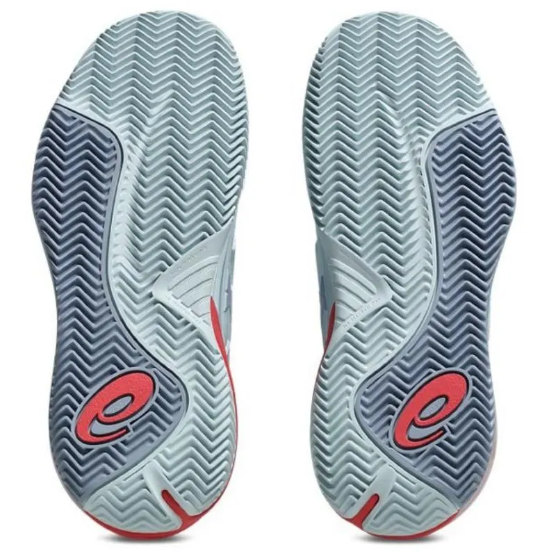 Tênis femininos Asics Gel Resolution X Clay Sky Blue Gray
