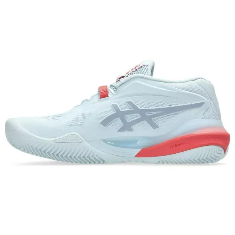 Tênis femininos Asics Gel Resolution X Clay Sky Blue Gray