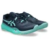 Tênis Asics Gel Resolution X Clay Azul Escuro Menta