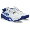Tênis Asics Gel Resolution X Clay Branco Azul Cobalto