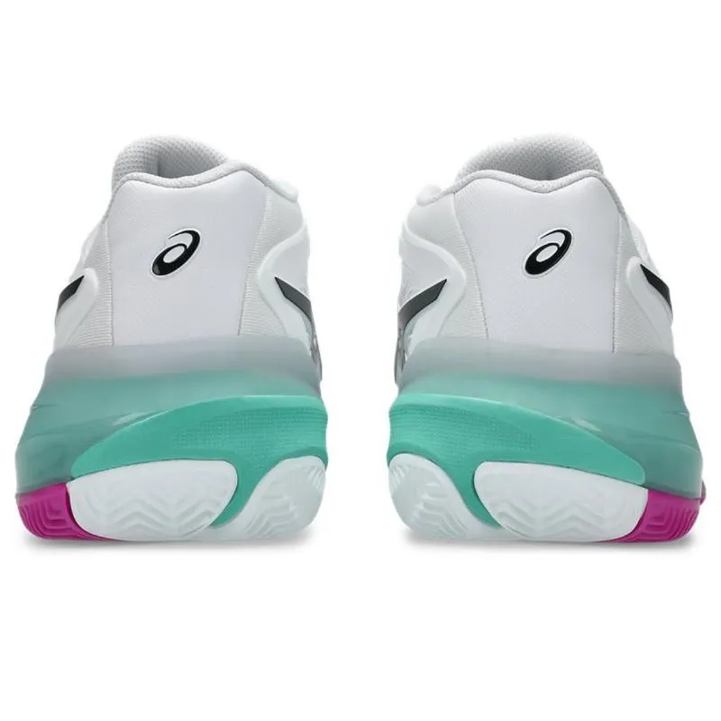 Tênis Asics Gel Resolution X Clay White Aurora Green