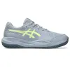 Tênis Junior Asics Gel Resolution X Clay GS Gray Pistachio Blue