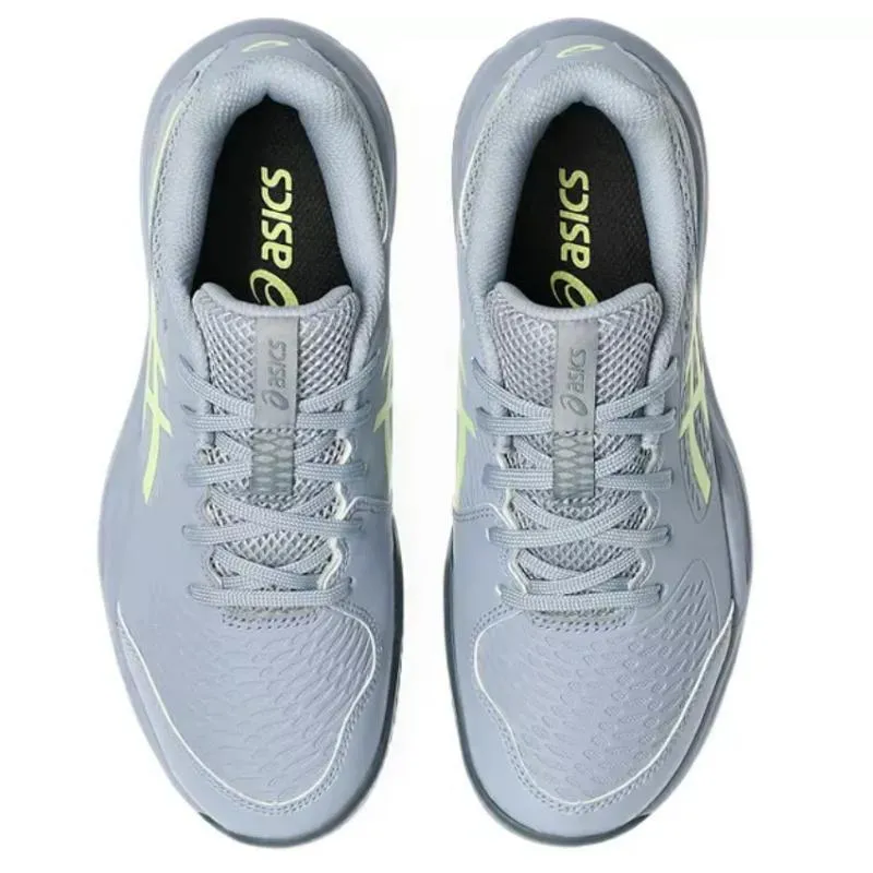 Tênis Junior Asics Gel Resolution X Clay GS Gray Pistachio Blue