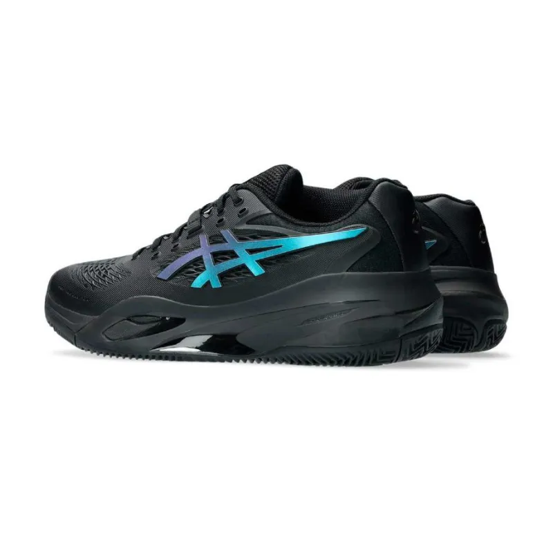 Tênis Asics Gel Resolution X Clay Preto Azul