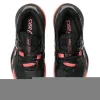Tênis femininos Asics Gel Resolution X Clay Black Red