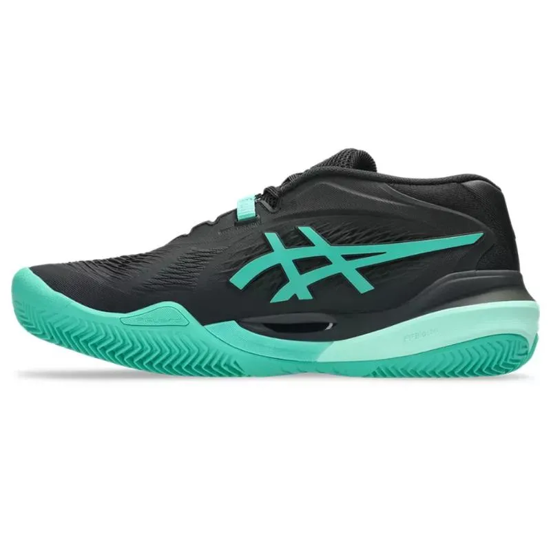 Tênis Asics Gel Resolution X Clay Black Aurora Green