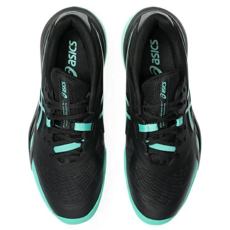 Tênis Asics Gel Resolution X Clay Black Aurora Green