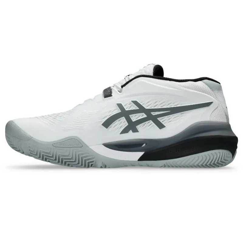 Tênis Asics Gel Resolution X Padel White Gray